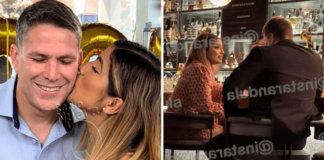 Paco Bazán y Susana Alvarado son captados en romántica salida