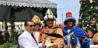 Los Reyes Magos llevan esperanza y alegría al Instituto Nacional de Salud del Niño