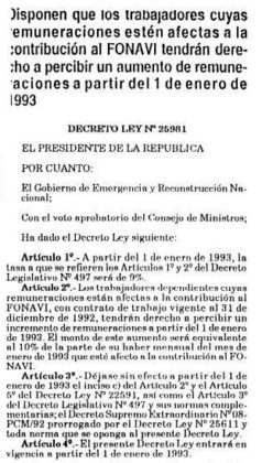 Decreto Ley 25981