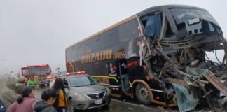Dos muertos en la Panamericana sur