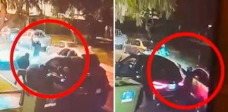 Se estaciona y lo asaltan