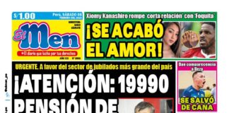 Portada Diario El Men (08/02/2025)