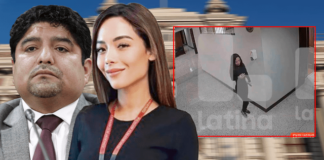 Cámaras del Congreso revelan últimos momentos de Andrea Vidal