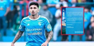 Gustavo Cazonatti se perdería todo el 2025 con Cristal Gustavo Cazonatti se perdería todo el 2025 con Cristal