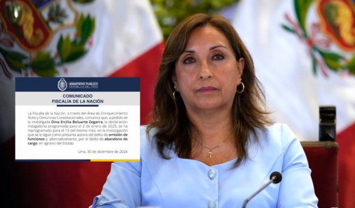 Dina Boluarte estuvo cinco horas en Fiscalía Dina Boluarte estuvo cinco horas en Fiscalía