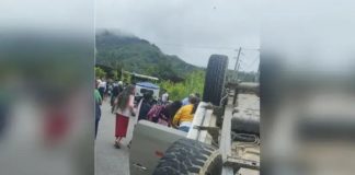 Cajamarca: Despiste de camioneta deja más de veinte heridos Cajamarca: Despiste de camioneta deja más de veinte heridos