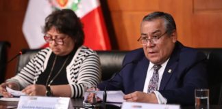 Adrianzén: "Pronto, les aseguro, serán capturados"