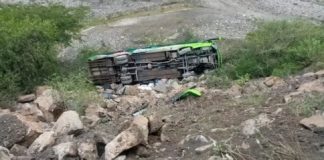 Ancash: Caída de bus interprovincial dejó varios pasajeros heridos