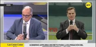 Carlos Neuhaus: «El decreto supremo de Legado salió en el 2020» Carlos Neuhaus: "El decreto supremo de Legado salió en el 2020"