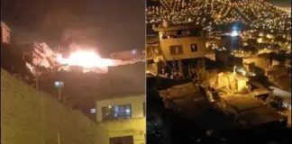 VMT: Madre e hijo salvan de morir tras incendio