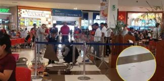 SJM: Grietas en centro comercial causó pánico entre los clientes