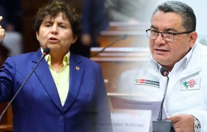 Moción de censura impulsada por Susel Paredes (Bloque Democrático) en contra del ministro del Interior, Juan José Santiváñez Moción de censura impulsada por Susel Paredes (Bloque Democrático) en contra del ministro del Interior, Juan José Santiváñez