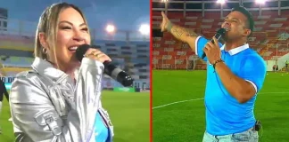 Pamela López y Christian Domínguez animaron en el Cusco