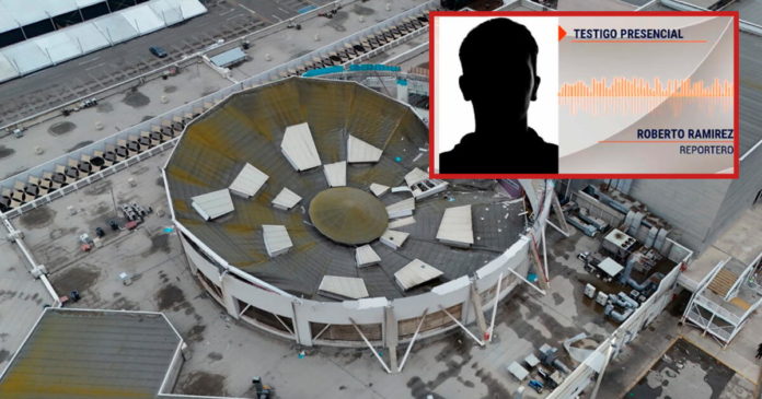 Trabajadores del Real Plaza Trujillo advirtieron del desplome Trabajadores del Real Plaza Trujillo advirtieron del desplome