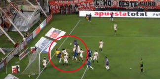 Los audios del VAR sobre el polémico gol de Cienciano Los audios del VAR sobre el polémico gol de Cienciano