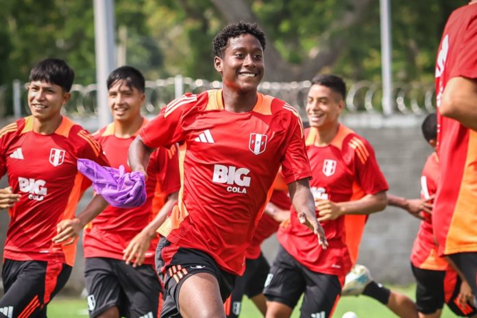Perú ante Chile por la fecha 3 del Sudamericano Sub17
