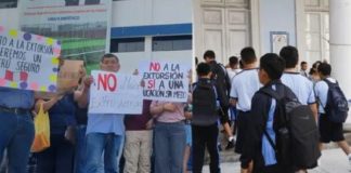 Colegios suspenderían clases por extorsión