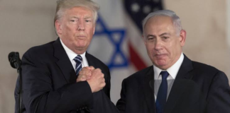 Donald Trump y Benjamín Netanyahu