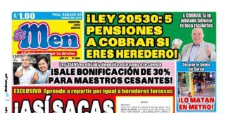 Portada Diario El Men (08/03/2025)
