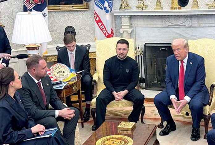 En un acalorado encuentro, Trump y el vicepresidente JD Vance reprendieron a Zelensky En un acalorado encuentro, Trump y el vicepresidente JD Vance reprendieron a Zelensky