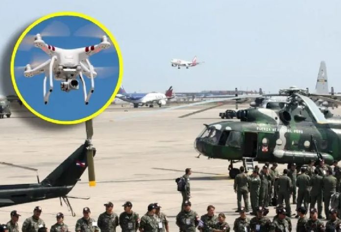 FAP neutralizó dron que fotografiaba base aérea