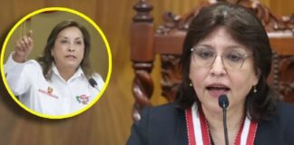 Fiscal Delia Espinoza a Dina “Debe controlar sus emociones”