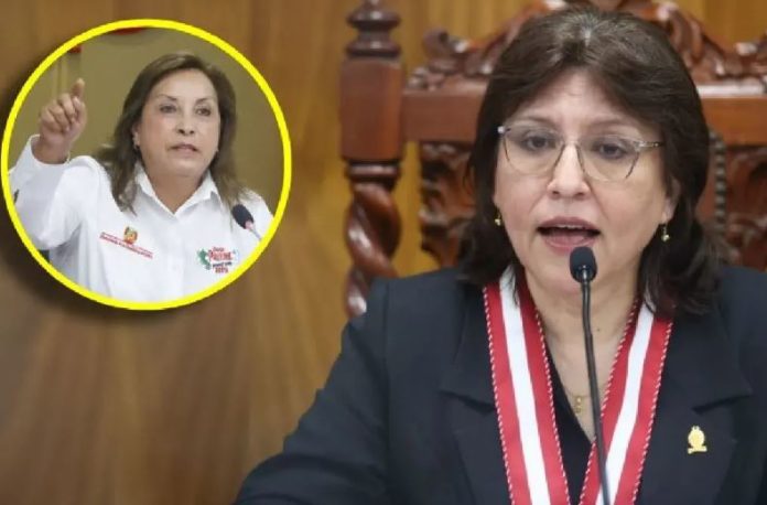 Fiscal Delia Espinoza a Dina “Debe controlar sus emociones” Fiscal Delia Espinoza a Dina “Debe controlar sus emociones”