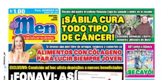 Portada Diario El Men (30/02/2025)