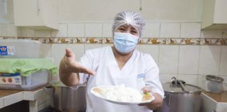 El arroz fortificado es un alimento prioritario en Cuna Más