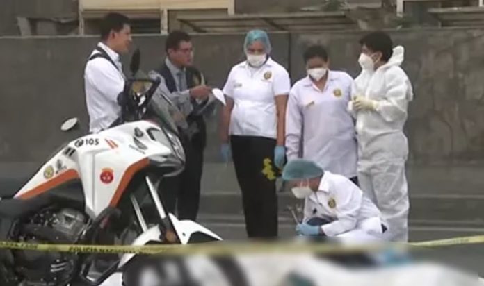 Lo acribillan en plena Panamericana Norte