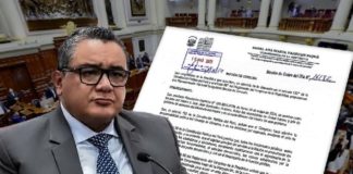 Presentan censura contra Juan José Santiváñez