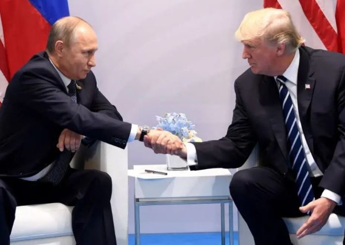Vladímir Putin y Donald Trump.