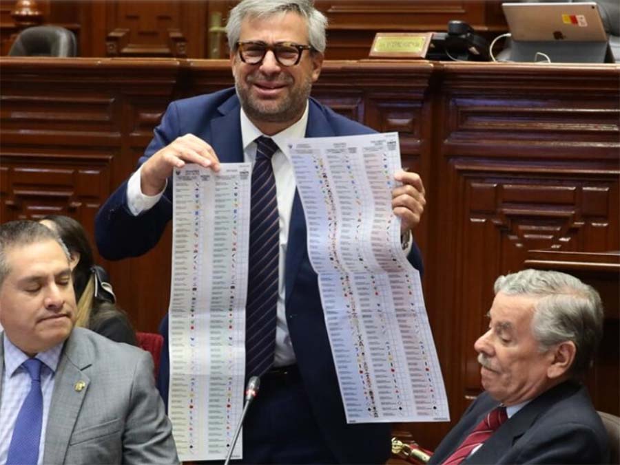 Cédula para Elecciones 2026