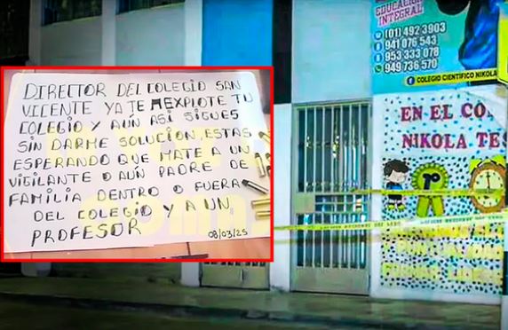 colegios extorsionados colegios extorsionados