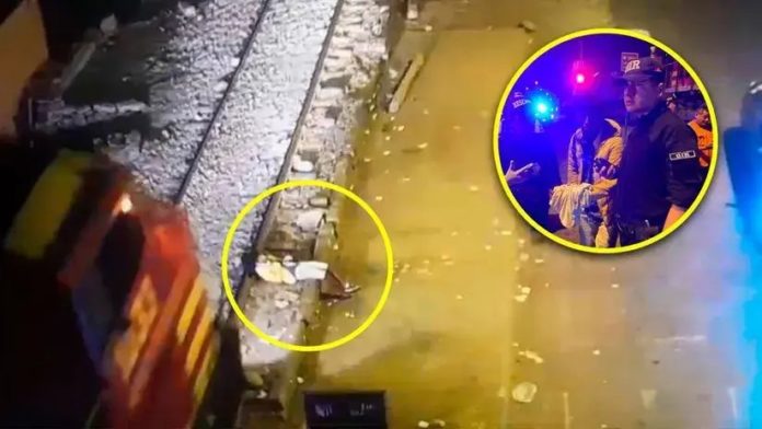 Ate: Joven se quedó domido en rieles y fue embestido por un tren