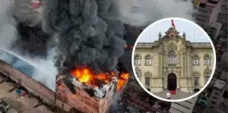 Zona incendiada en Barrios Altos se declarará en emergencia