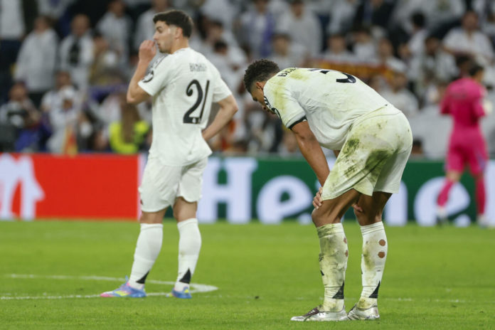 Real Madrid queda eliminado de la Champions en el Bernabeú