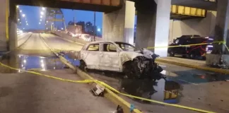 Mujer murió calcinada dentro de vehículo