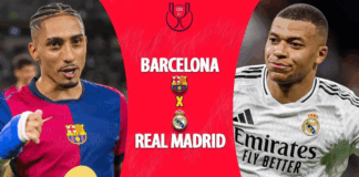 Real Madrid y Barcelonan se miden en la final de la Copa del Rey