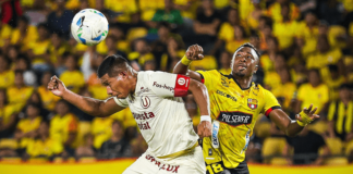 Universitario le ganó 1-0 a Barcelona de Ecuador