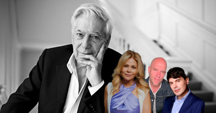 Artistas lamentan la partida de vargas llosa