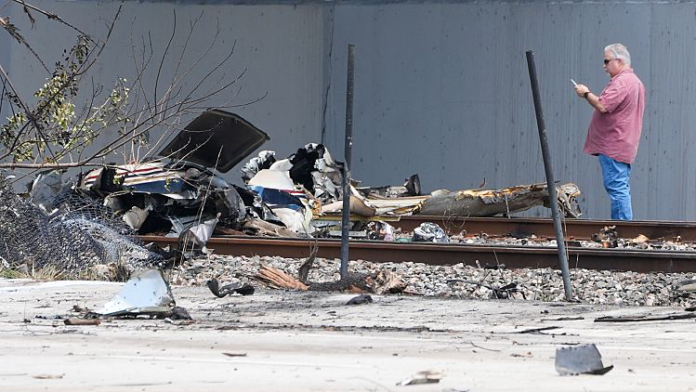 Avioneta se estrella en Florida