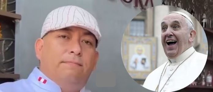 Brian Sánchez Montijo y el papa