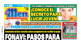 Portada Diario El Men (13/04/2025)