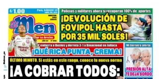 Portada Diario El Men (19/04/2025)