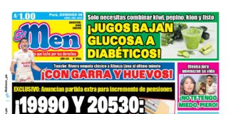 Portada Diario El Men (06/04/2025)