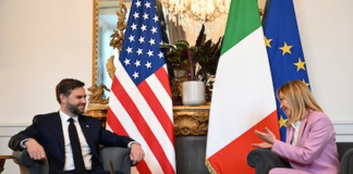 Giorgia Meloni se reunió con Vance