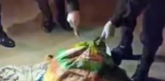 Hallan cadáver de extranjero con aterrador mensaje