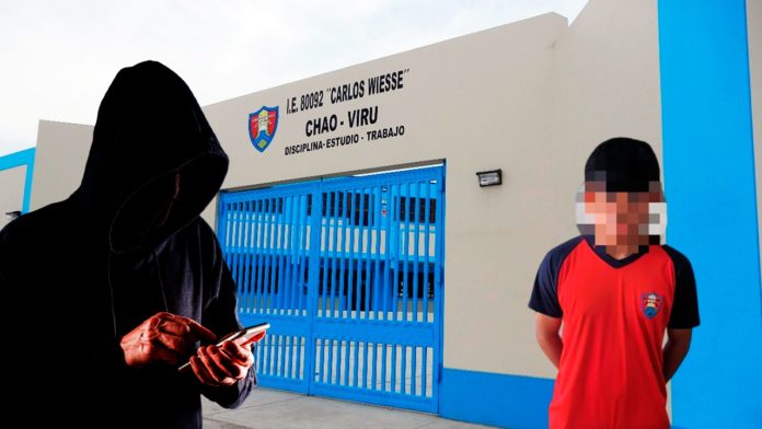 Detienen a escolar de 14 años por extorsionar a director de su colegio