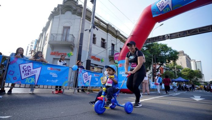 Midis: Más de 3 000 participantes en la Carrera por la Primera Infancia 10K